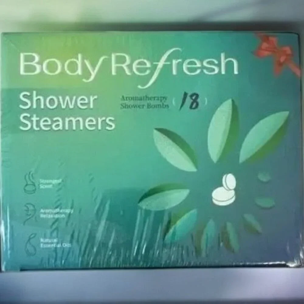 Body Refresh Aromatherapy Shower Steamers Natural Essential Oils Relaxation NEW